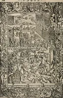 An illustration from Orlando furioso. / (1556)