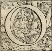 An illustration from Orlando furioso. / (1556)
