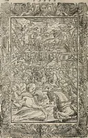 An illustration from Orlando furioso. / (1556)