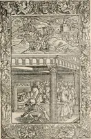 An illustration from Orlando furioso. / (1556)