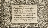 An illustration from Orlando furioso. / (1556)