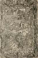An illustration from Orlando furioso. / (1556)