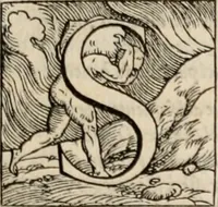 An illustration from Orlando furioso. / (1556)