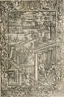 An illustration from Orlando furioso. / (1556)