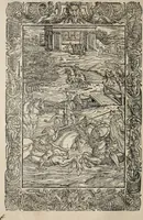 An illustration from Orlando furioso. / (1556)