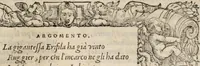 An illustration from Orlando furioso. / (1556)