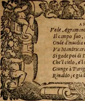 An illustration from Orlando furioso (1580)