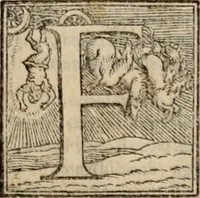 An illustration from Orlando furioso (1580)