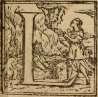 An illustration from Orlando furioso (1580)