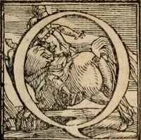 An illustration from Orlando furioso (1580)