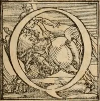 An illustration from Orlando furioso (1580)