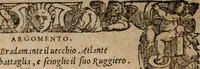 An illustration from Orlando furioso (1580)