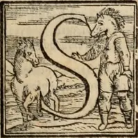An illustration from Orlando furioso (1580)