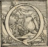 An illustration from Orlando furioso (1580)