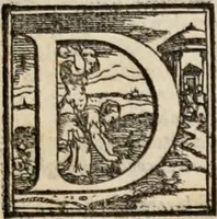 An illustration from Orlando furioso (1580)