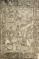 An illustration from Orlando furioso (1580)