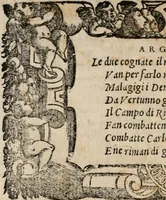 An illustration from Orlando furioso (1580)