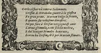 Picture 18 of 57 from Orlando furioso (1584), leaf 191