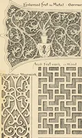 Picture 116 of 133 from Ornamental design, embracing The Anatomy of pattern : The planning of ornament; The application of ornament (1888), leaf 418