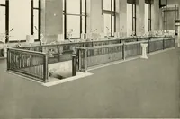 An illustration from Ornamental iron work : stairs, fire-escapes, marquises, gates, railings, grilles, fences. (1915)