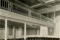 An illustration from Ornamental iron work : stairs, fire-escapes, marquises, gates, railings, grilles, fences. (1915)