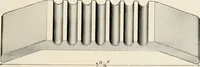 An illustration from Ornamental iron work : stairs, fire-escapes, marquises, gates, railings, grilles, fences. (1915)