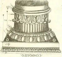 Picture 6 of 19 from Ornamenti d'architettura ritrovati fra le ruine delle antiche fabriche di Roma, nuovamente dati in luce (1537), leaf 12