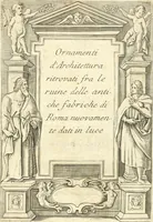 Picture 2 of 19 from Ornamenti d'architettura ritrovati fra le ruine delle antiche fabriche di Roma, nuovamente dati in luce (1537), leaf 4