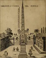 An illustration from Ornamenti di fabriche antiche et moderne dell'alma città di Roma : con le sue dichiarationi fatte da Bartolommeo Rossi fiorentino (1600)