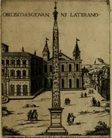An illustration from Ornamenti di fabriche antiche et moderne dell'alma città di Roma : con le sue dichiarationi fatte da Bartolommeo Rossi fiorentino (1600)