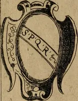 An illustration from Ornamenti di fabriche antiche et moderne dell'alma città di Roma : con le sue dichiarationi fatte da Bartolommeo Rossi fiorentino (1600)