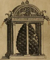 Picture 5 of 31 from Ornamenti di fabriche antiche et moderne dell'alma città di Roma : con le sue dichiarationi fatte da Bartolommeo Rossi fiorentino (1600), leaf 9
