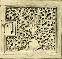 Picture 81 of 274 from Ornament & its application; a book for students, treating in a practical way of the relation of design to material, tools and methods of work (1904), leaf 131