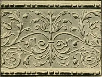 Picture 104 of 274 from Ornament & its application; a book for students, treating in a practical way of the relation of design to material, tools and methods of work (1904), leaf 154