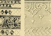 Picture 124 of 274 from Ornament & its application; a book for students, treating in a practical way of the relation of design to material, tools and methods of work (1904), leaf 184