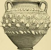 Picture 125 of 274 from Ornament & its application; a book for students, treating in a practical way of the relation of design to material, tools and methods of work (1904), leaf 185