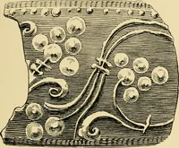 Picture 126 of 274 from Ornament & its application; a book for students, treating in a practical way of the relation of design to material, tools and methods of work (1904), leaf 186