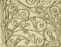 Picture 141 of 274 from Ornament & its application; a book for students, treating in a practical way of the relation of design to material, tools and methods of work (1904), leaf 203