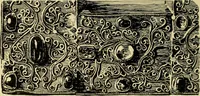 Picture 182 of 274 from Ornament & its application; a book for students, treating in a practical way of the relation of design to material, tools and methods of work (1904), leaf 239