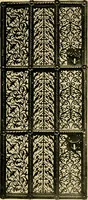 Picture 185 of 274 from Ornament & its application; a book for students, treating in a practical way of the relation of design to material, tools and methods of work (1904), leaf 242