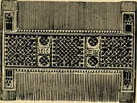 Picture 187 of 274 from Ornament & its application; a book for students, treating in a practical way of the relation of design to material, tools and methods of work (1904), leaf 244