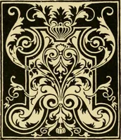 Picture 200 of 274 from Ornament & its application; a book for students, treating in a practical way of the relation of design to material, tools and methods of work (1904), leaf 255