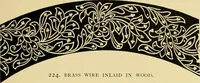 Picture 207 of 274 from Ornament & its application; a book for students, treating in a practical way of the relation of design to material, tools and methods of work (1904), leaf 260