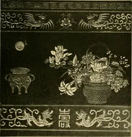 Picture 238 of 274 from Ornament & its application; a book for students, treating in a practical way of the relation of design to material, tools and methods of work (1904), leaf 294