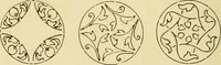 Picture 247 of 274 from Ornament & its application; a book for students, treating in a practical way of the relation of design to material, tools and methods of work (1904), leaf 313