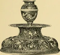 Picture 253 of 274 from Ornament & its application; a book for students, treating in a practical way of the relation of design to material, tools and methods of work (1904), leaf 316