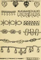 Picture 21 of 274 from Ornament & its application; a book for students, treating in a practical way of the relation of design to material, tools and methods of work (1904), leaf 64