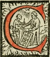 Picture 71 of 238 from Ornatvs ecclesiasticvs, hoc est, Compendivm praecipvarvm rervm, qvibvs qvaevis rite decenterqve compositae ecclesiae exornari, ac redimiri debent : omnibus ecclesiarum praelatis & rectoribus, per totam Ratisbonensem Dioecesin cum primis necessarium, Latinè & Germanicè, adiectis etiam quarundam suppellectilium figuris (1591), leaf 144