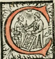 Picture 77 of 238 from Ornatvs ecclesiasticvs, hoc est, Compendivm praecipvarvm rervm, qvibvs qvaevis rite decenterqve compositae ecclesiae exornari, ac redimiri debent : omnibus ecclesiarum praelatis & rectoribus, per totam Ratisbonensem Dioecesin cum primis necessarium, Latinè & Germanicè, adiectis etiam quarundam suppellectilium figuris (1591), leaf 151
