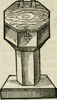 Picture 182 of 238 from Ornatvs ecclesiasticvs, hoc est, Compendivm praecipvarvm rervm, qvibvs qvaevis rite decenterqve compositae ecclesiae exornari, ac redimiri debent : omnibus ecclesiarum praelatis & rectoribus, per totam Ratisbonensem Dioecesin cum primis necessarium, Latinè & Germanicè, adiectis etiam quarundam suppellectilium figuris (1591), leaf 303